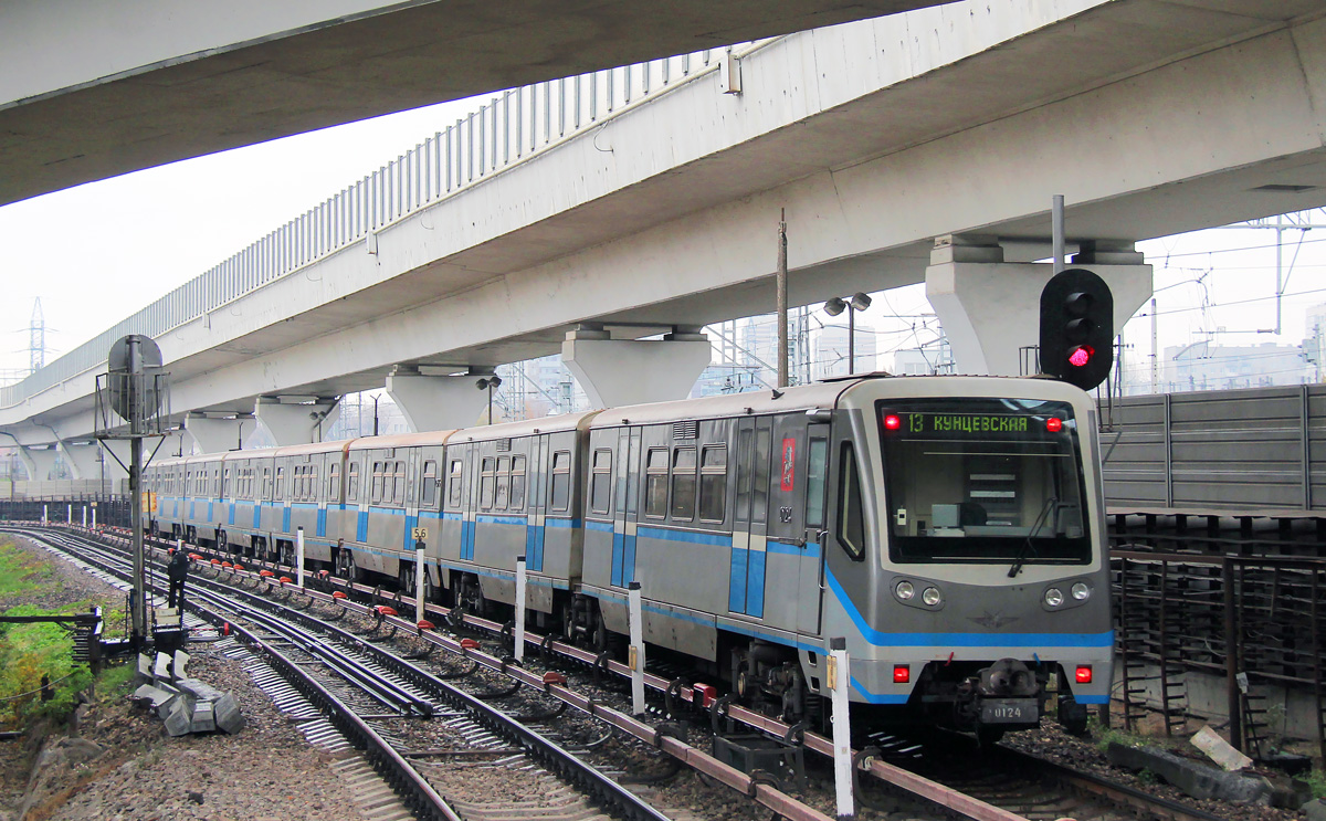 Москва, 81-740.1 «Русич» № 0124