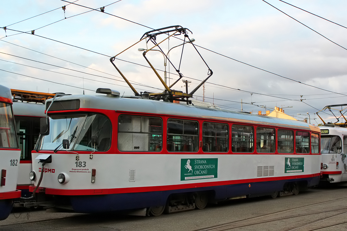 Оломоуц, Tatra T3R.P № 183