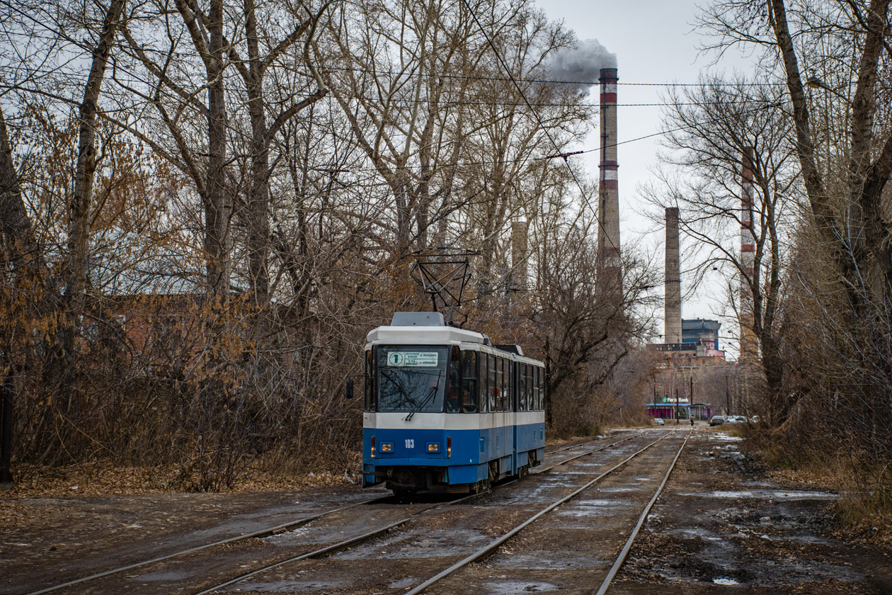Усть-Каменогорск, Tatra KT4DtM № 103