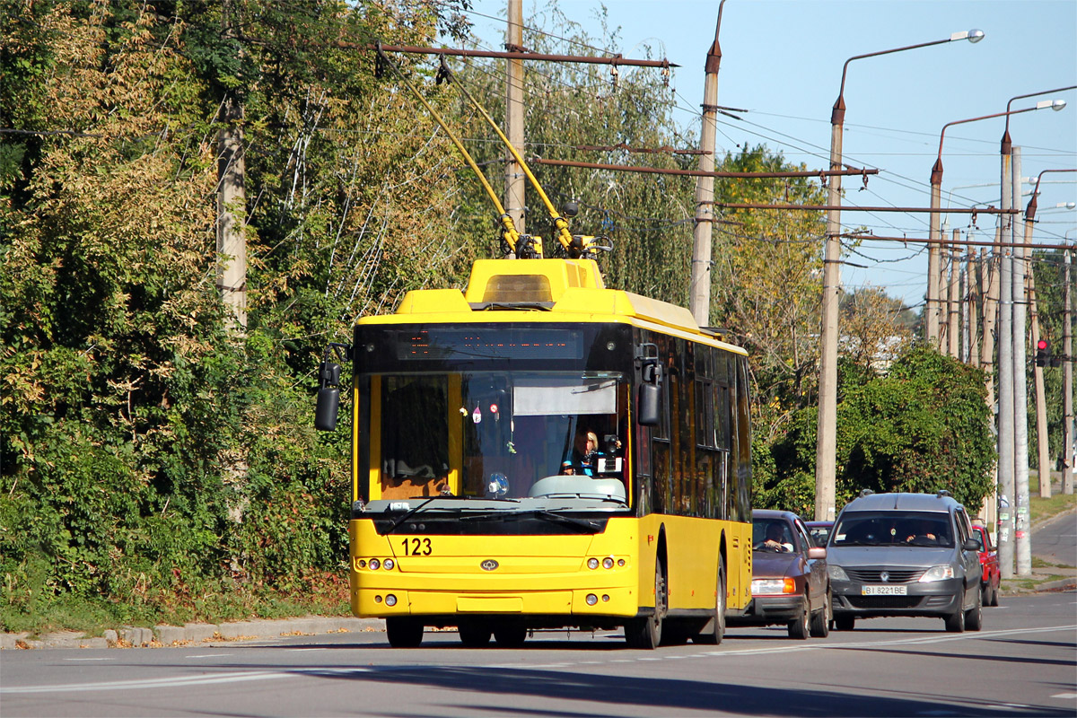 Полтава, Богдан Т70110 № 123