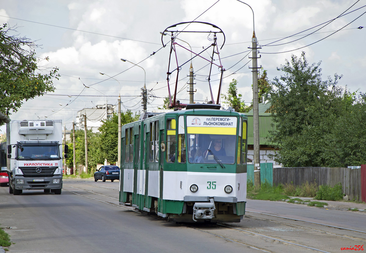 Житомир, Tatra KT4SU № 35