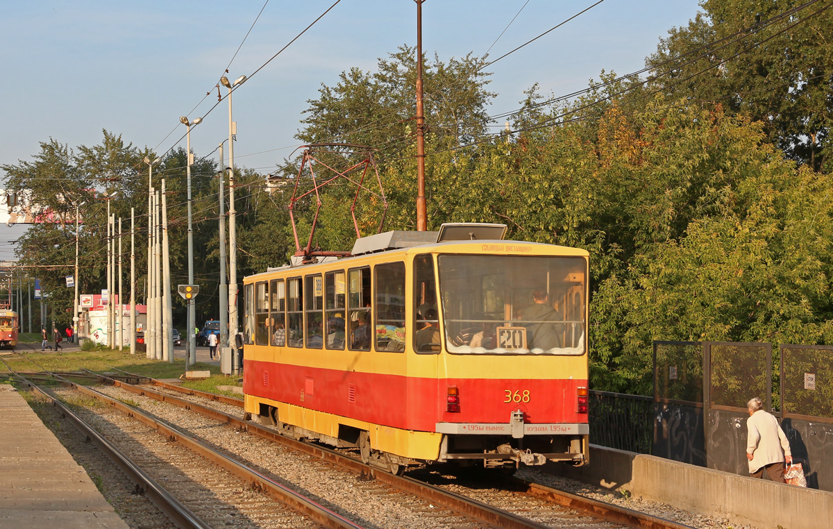 Екатеринбург, Tatra T6B5SU № 368
