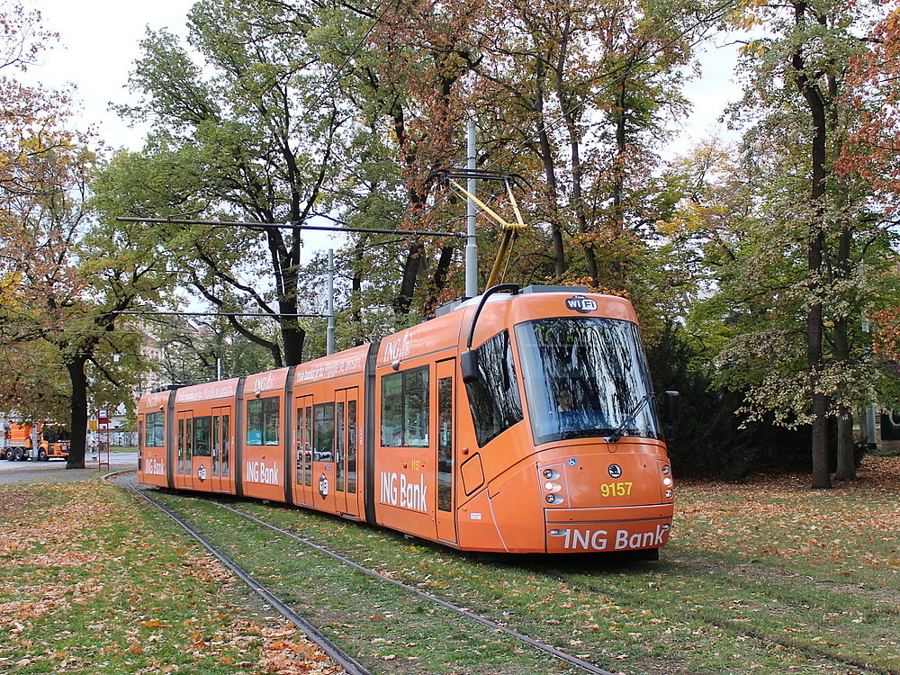 Прага, Škoda 14T Elektra № 9157