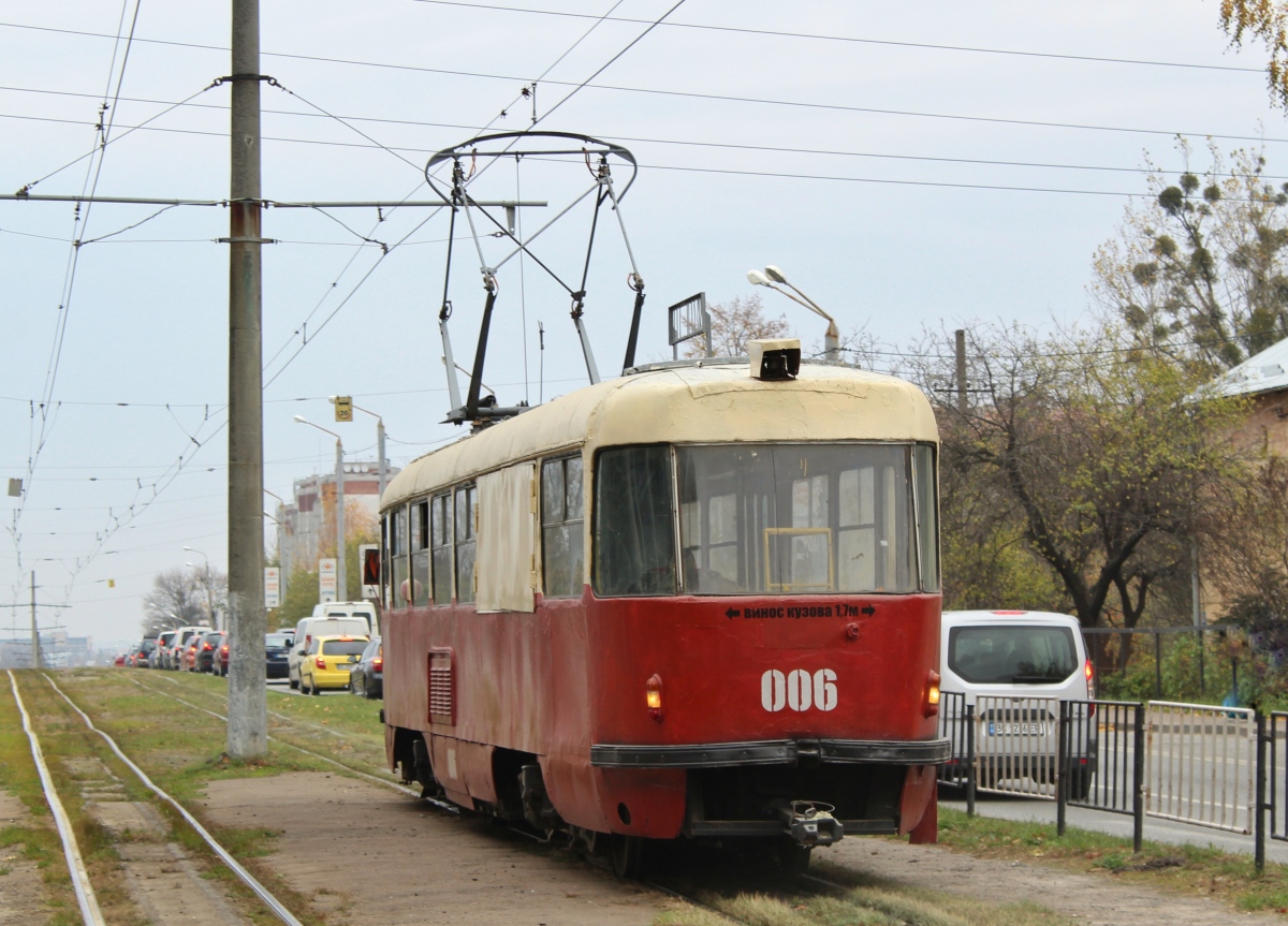 Львов, Tatra T4SU № 006