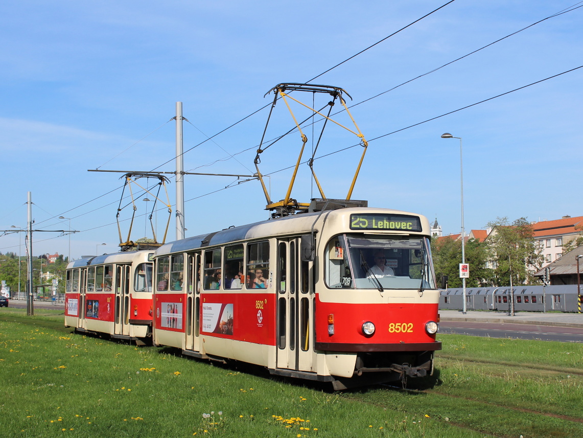 Прага, Tatra T3R.P № 8502