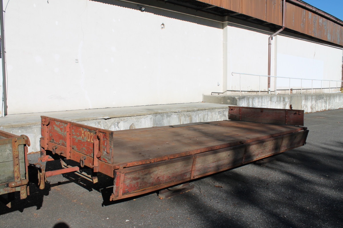 Liberec ― Jablonec nad Nisou, 2-axle trailer cargo car nr. 102