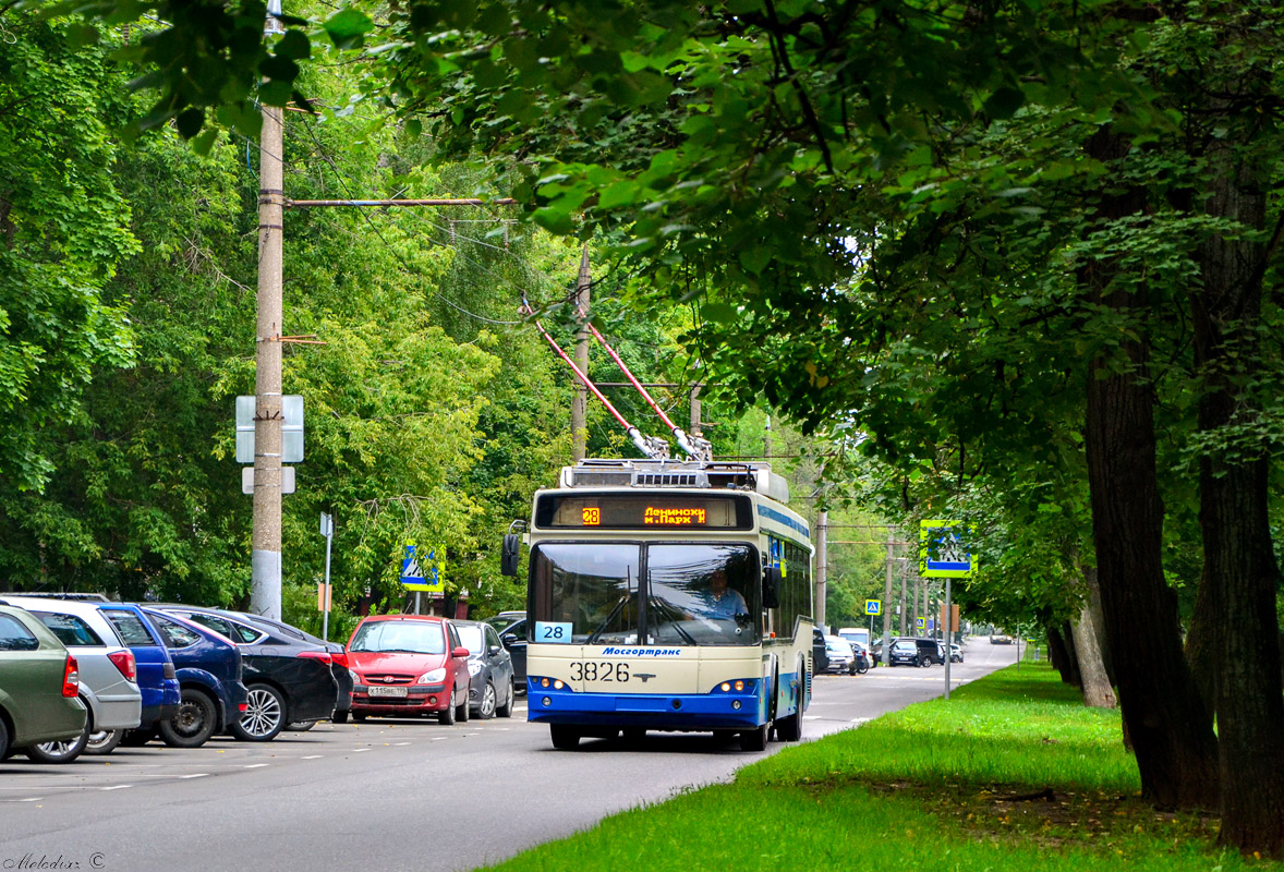 Москва, СВАРЗ-МАЗ-6235.00 № 3826