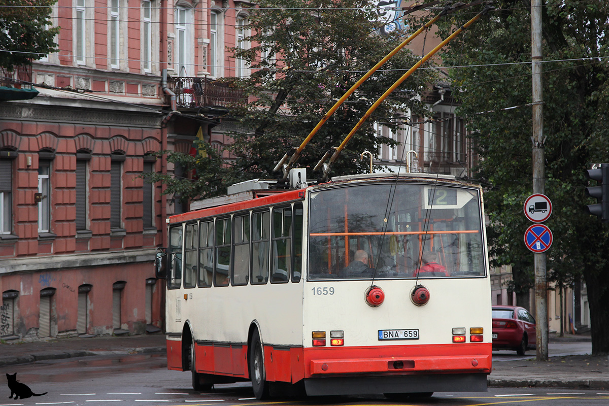 Вильнюс, Škoda 14Tr17/6M № 1659