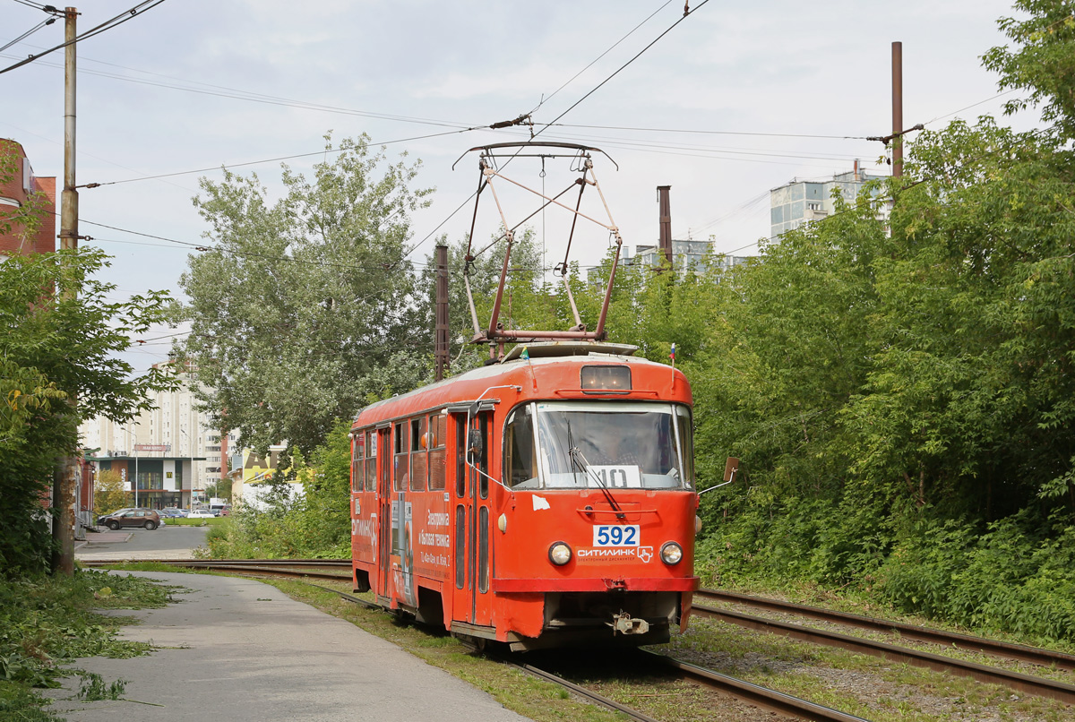 Yekaterinburg, Tatra T3SU Br. 592