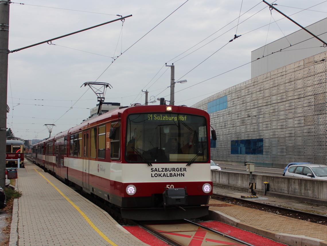 Зальцбург, SGP GT8NF № 50; Зальцбург — Salzburger Lokalbahn
