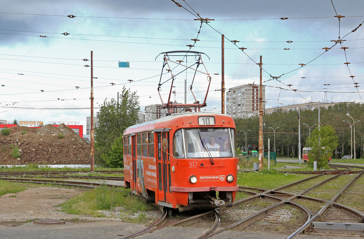 Екатеринбург, Tatra T3SU № 317