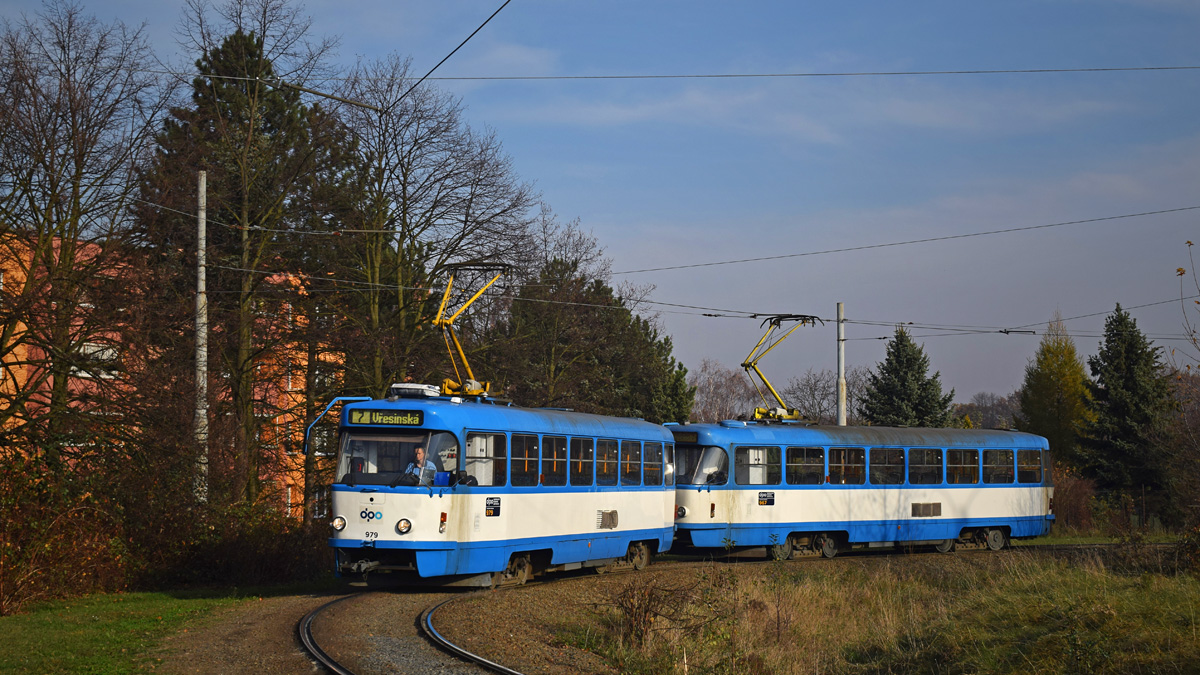Острава, Tatra T3R.P № 979; Острава, Tatra T3R.P № 967