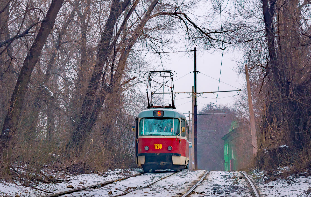 Днепр, Tatra T3SU № 1280