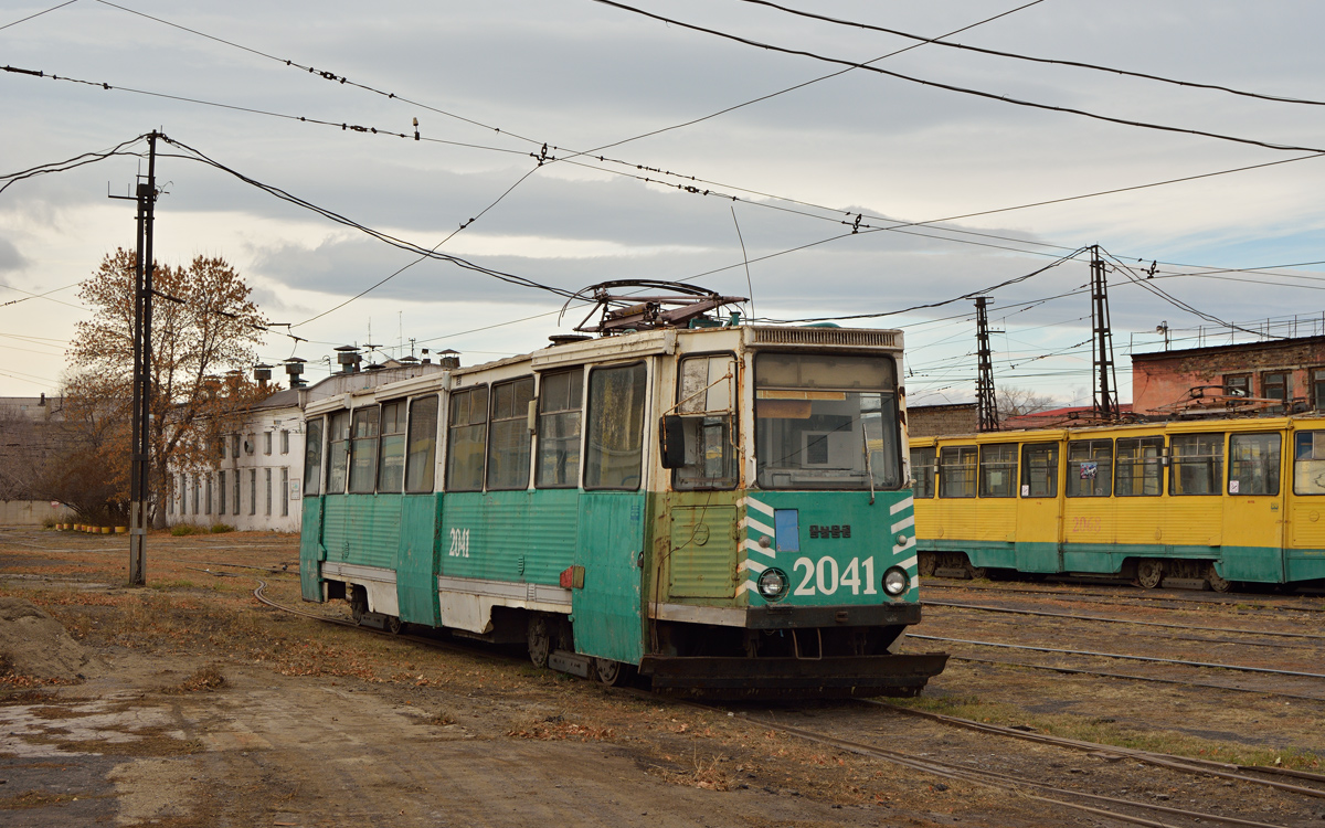 Магнитогорск, 71-605 (КТМ-5М3) № 2041 Магнитогорск, 71-605 (КТМ-5М3) № 2041
