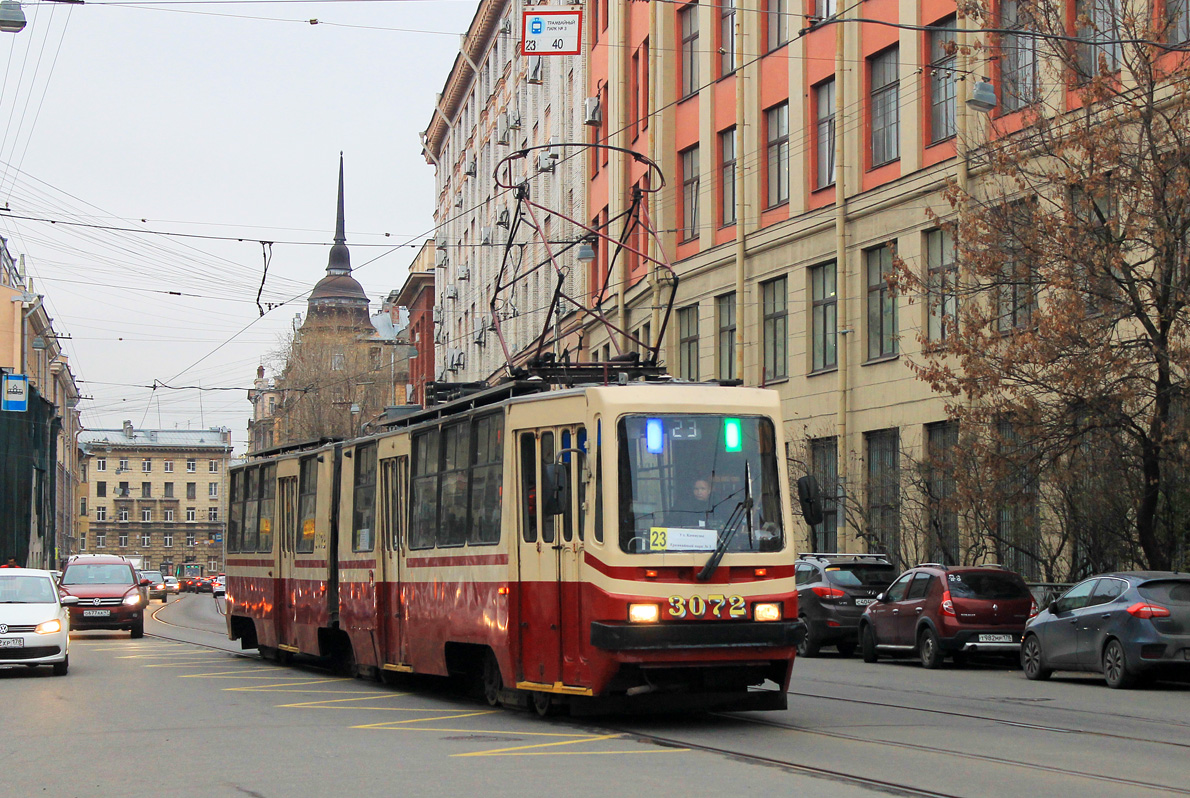 Санкт-Петербург, ЛВС-86К-М № 3072