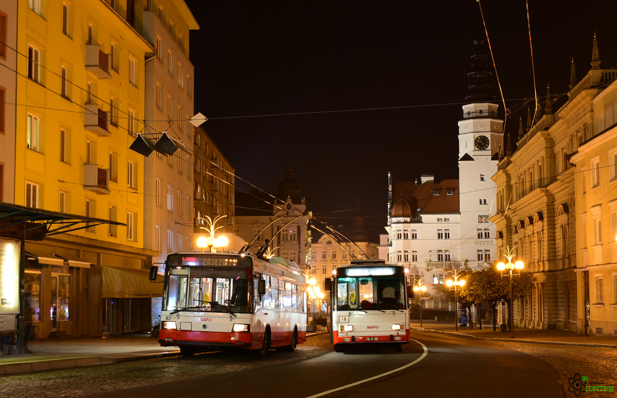 Opawa, Škoda 21Tr Nr 83; Opawa, Škoda 14Tr17/6M Nr 78
