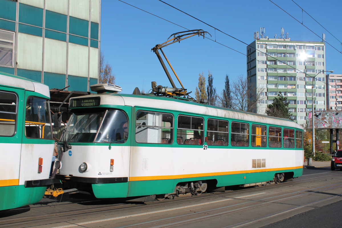 Либерец ― Яблонец-над-Нисой, Tatra T3R.PV № 21