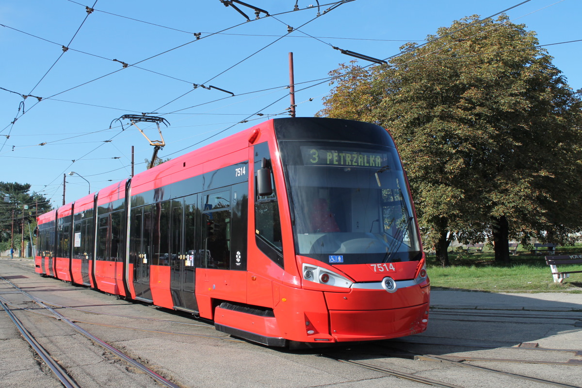 Братислава, Škoda 30T ForCity Plus № 7514