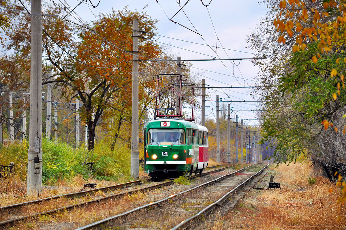 Волгоград, Tatra T3SU № 5743