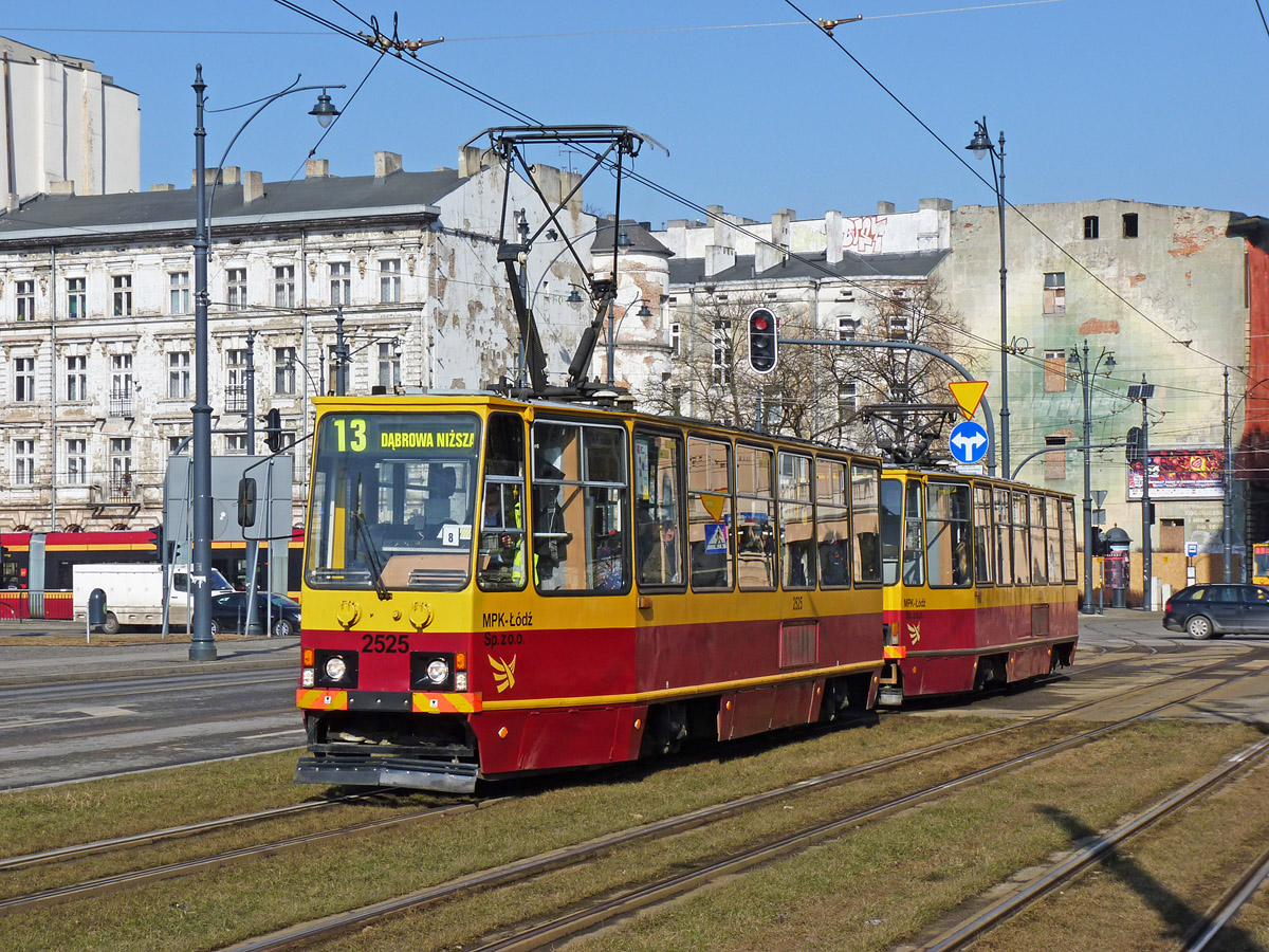 Łódź, Konstal 805Na № 2525 Łódź, Konstal 805Na № 2525