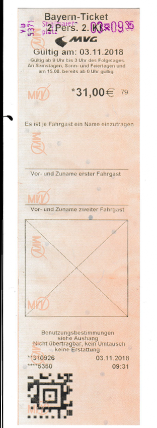 Munich — Tickets; Augsburg — Tickets; Nuremberg — Tickets; Würzburg — Tickets