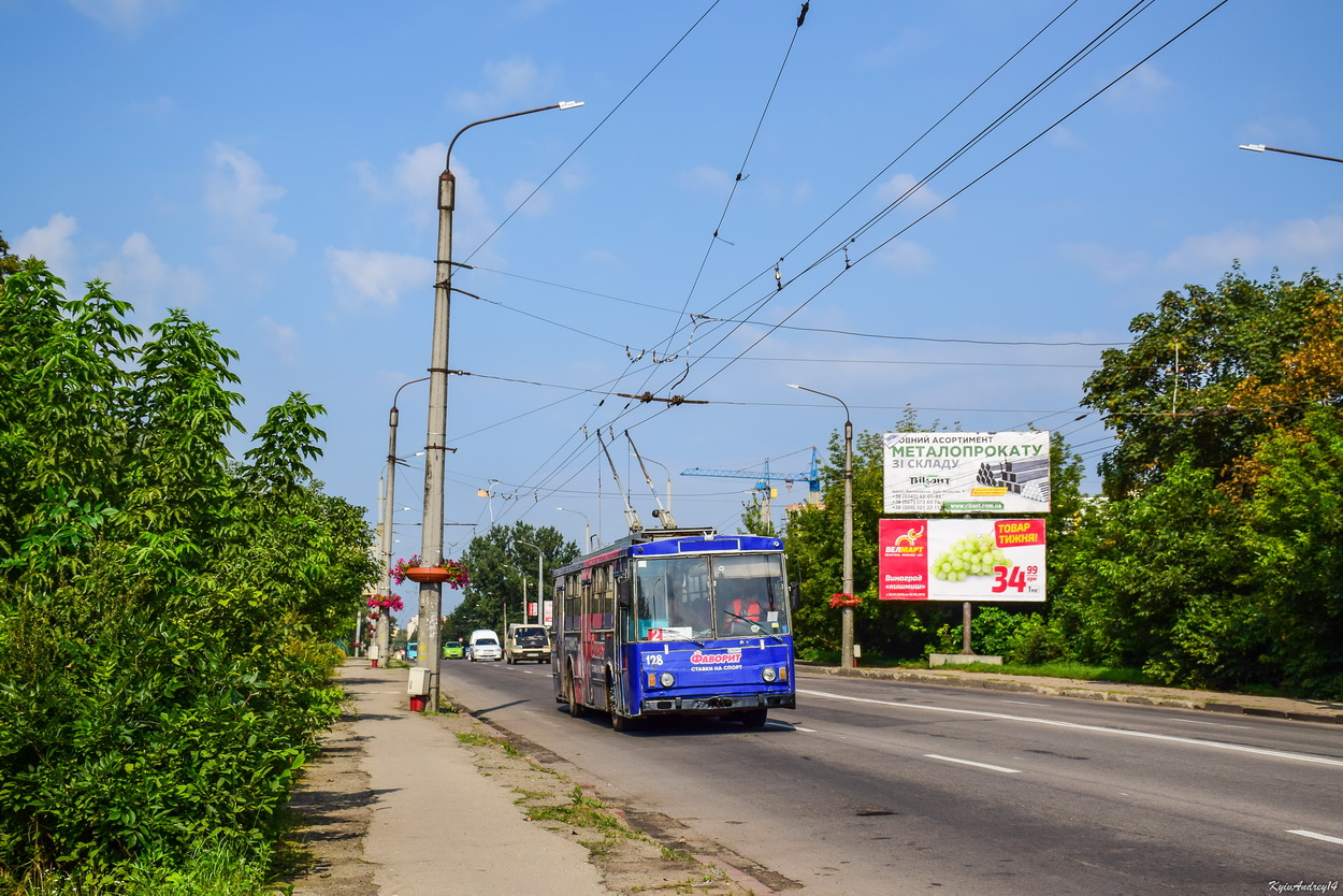 Ивано-Франковск, Škoda 14Tr02 № 128