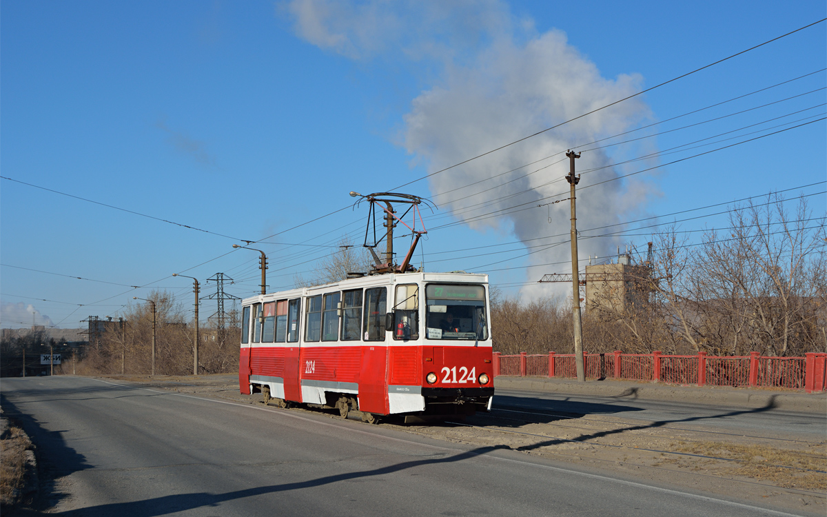 Магнитогорск, 71-605 (КТМ-5М3) № 2124