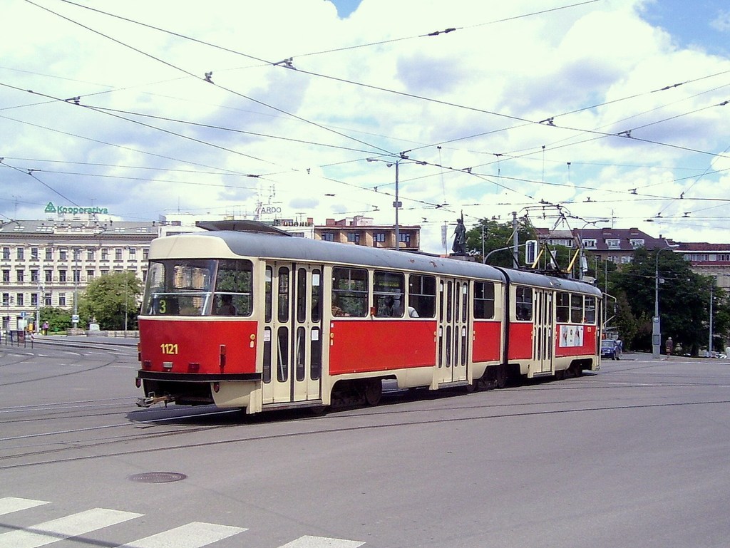 Брно, Tatra K2YU № 1121