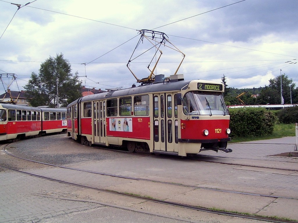 Брно, Tatra K2YU № 1121