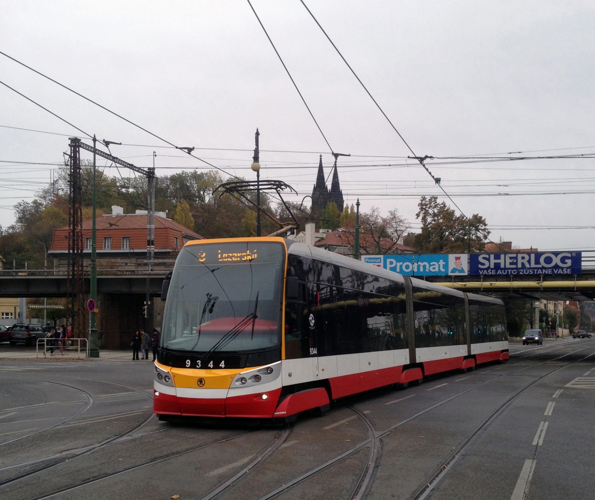 Прага, Škoda 15T4 ForCity Alfa Praha № 9344