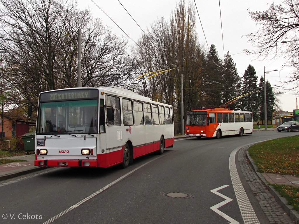 Опава, Škoda 14Tr17/6M № 80