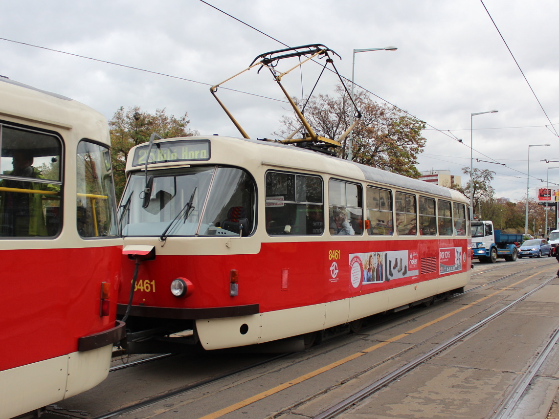 Прага, Tatra T3R.P № 8461