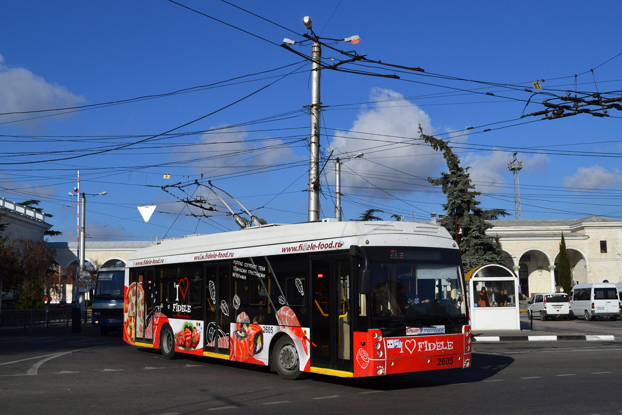 Krim-Obus, Trolza-5265.05 “Megapolis” Nr. 2605