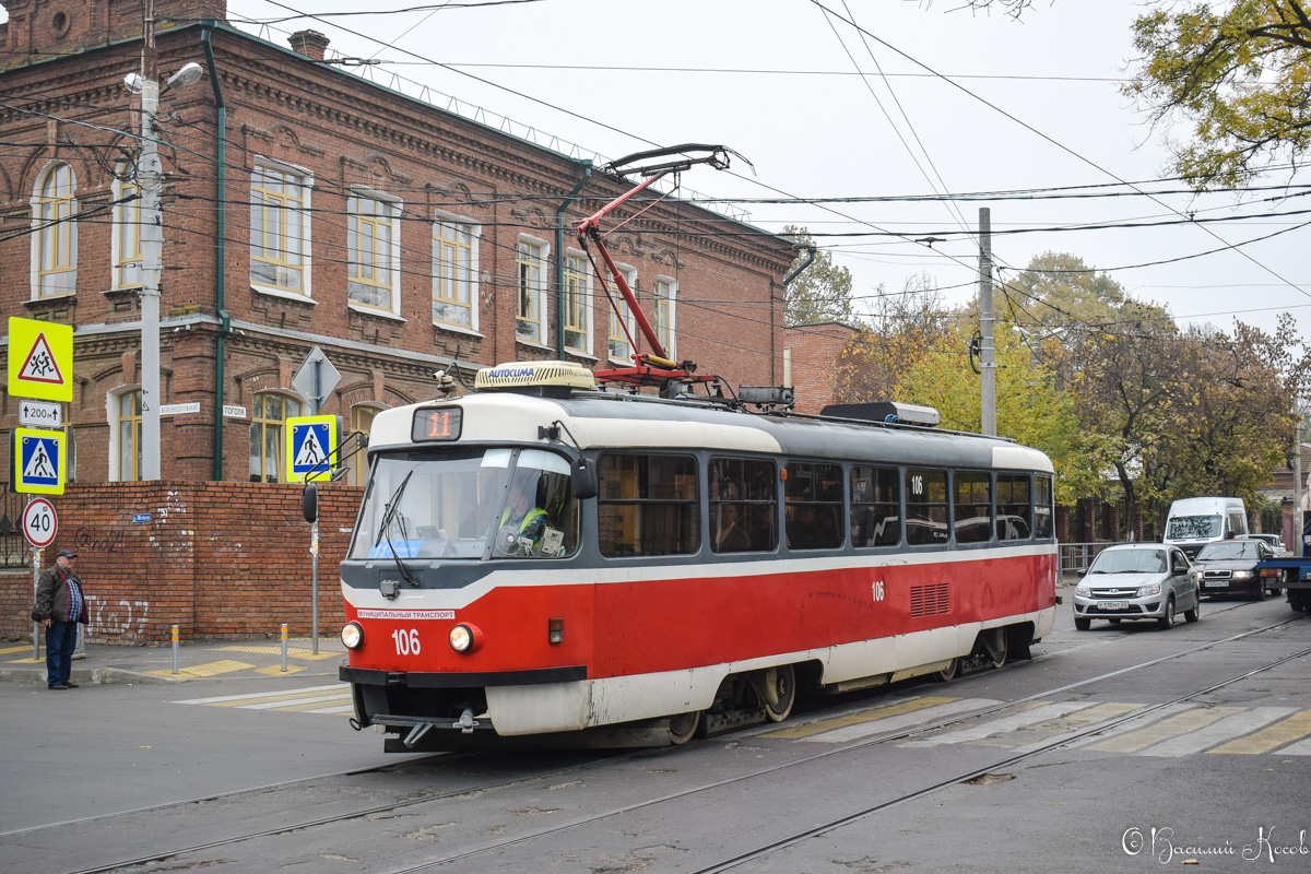 Krasnodar, Tatra T3SU GOH TMZ # 106