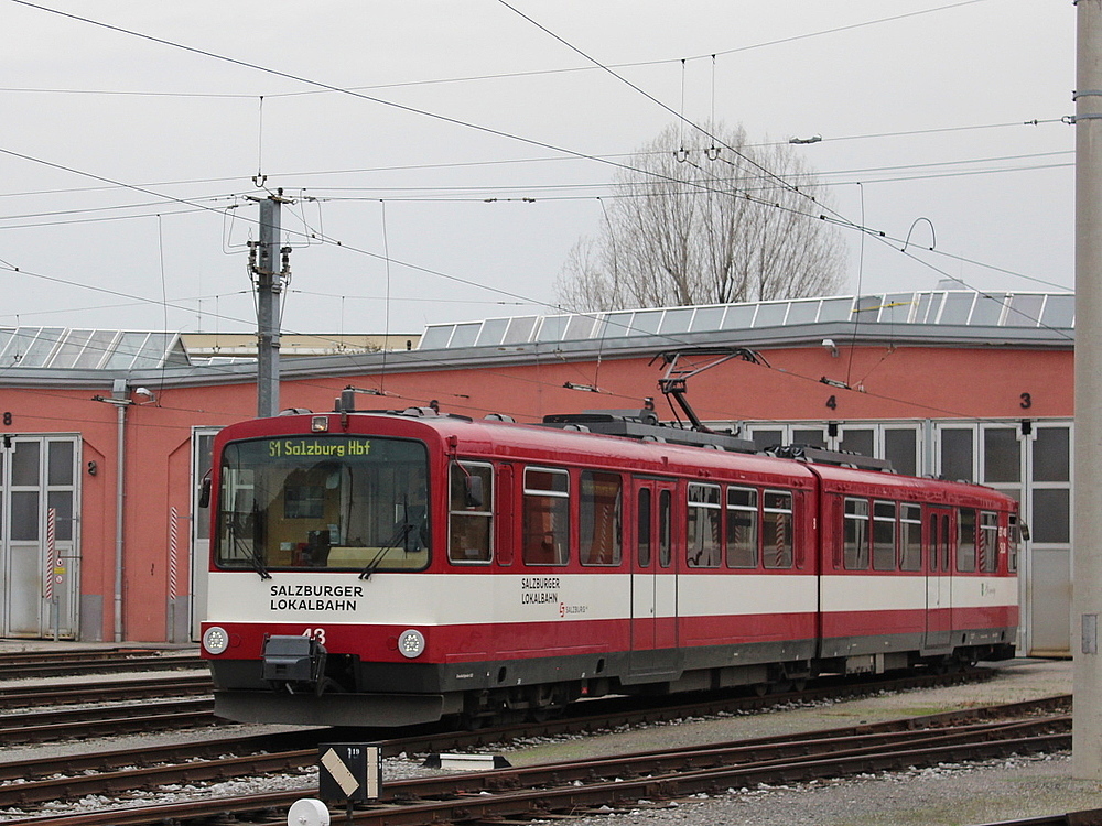 Зальцбург, SGP GT6 № 48; Зальцбург — Salzburger Lokalbahn