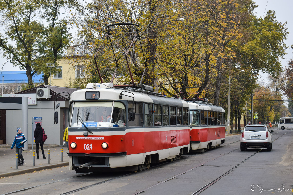 Краснодар, Tatra T3SU КВР ТРЗ № 024