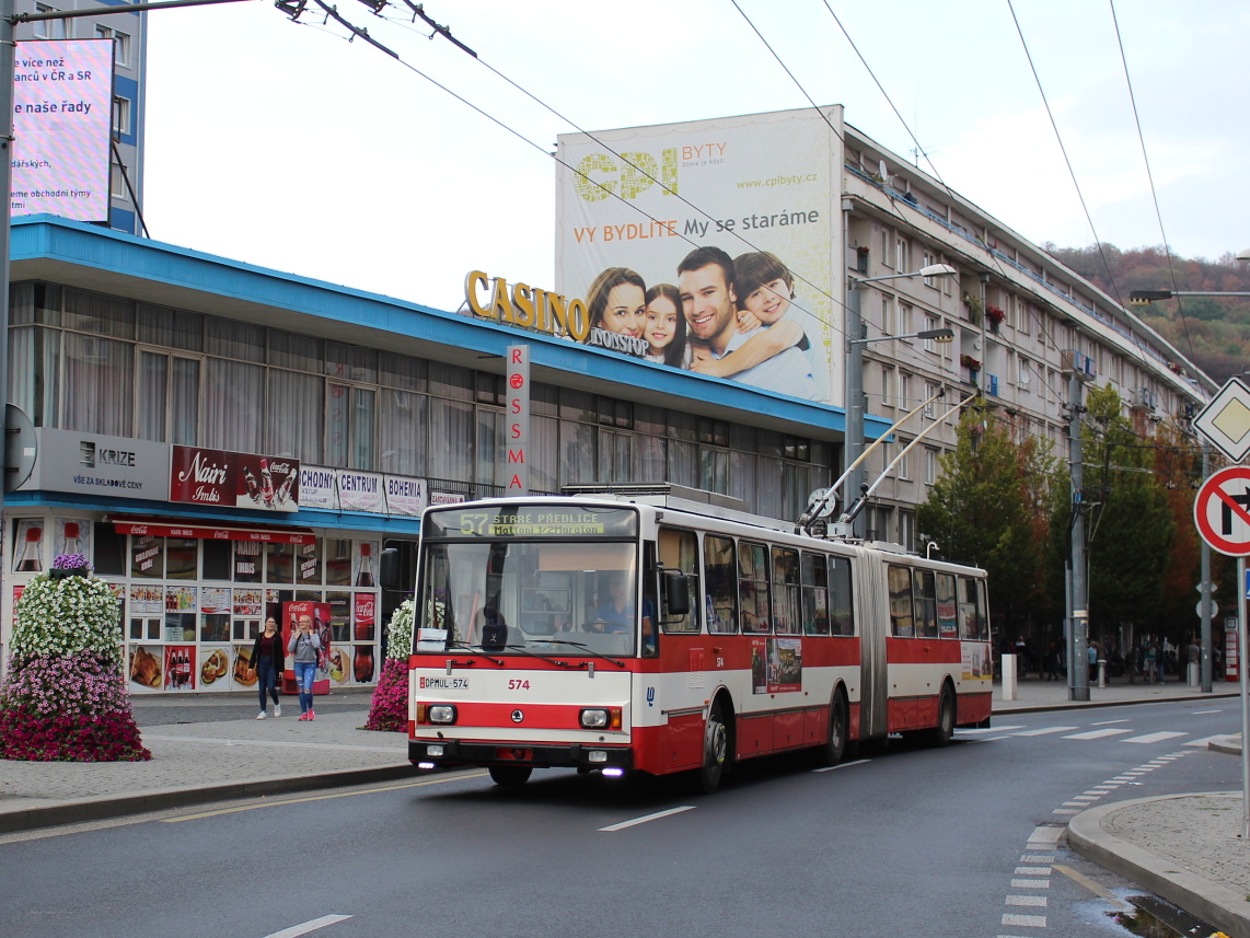Усти-над-Лабем, Škoda 15Tr13/6M № 574