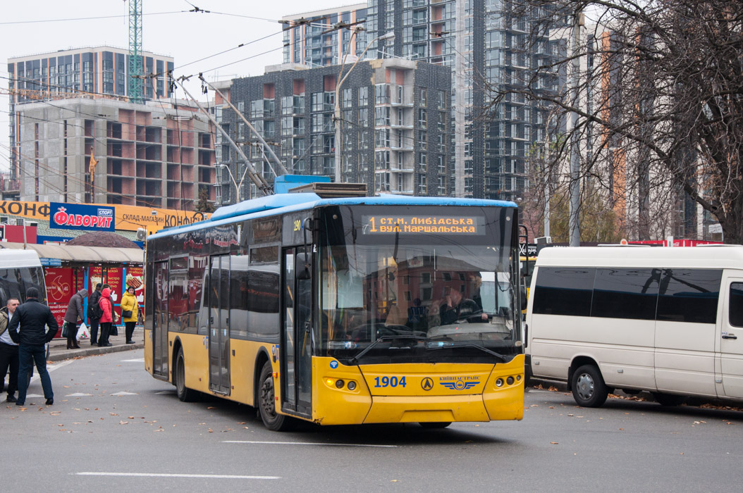 Киев, ЛАЗ E183D1 № 1904