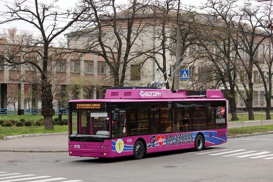 Кременчуг, Богдан Т70117 № 018