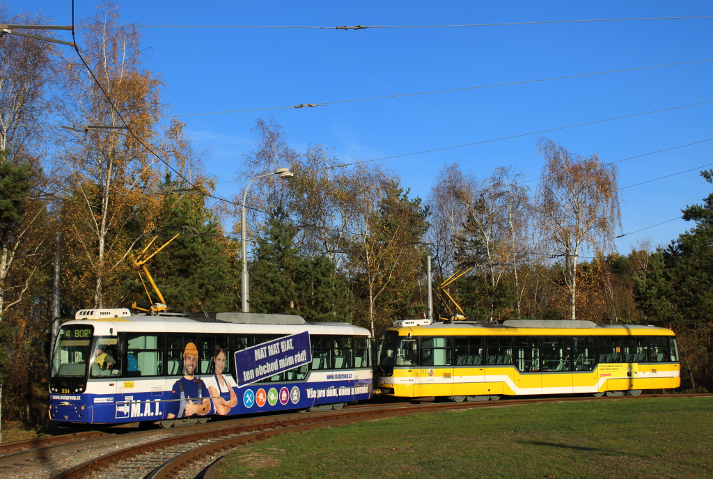 Пльзень, Vario LFR.S № 334; Пльзень, Vario LFR.S № 335