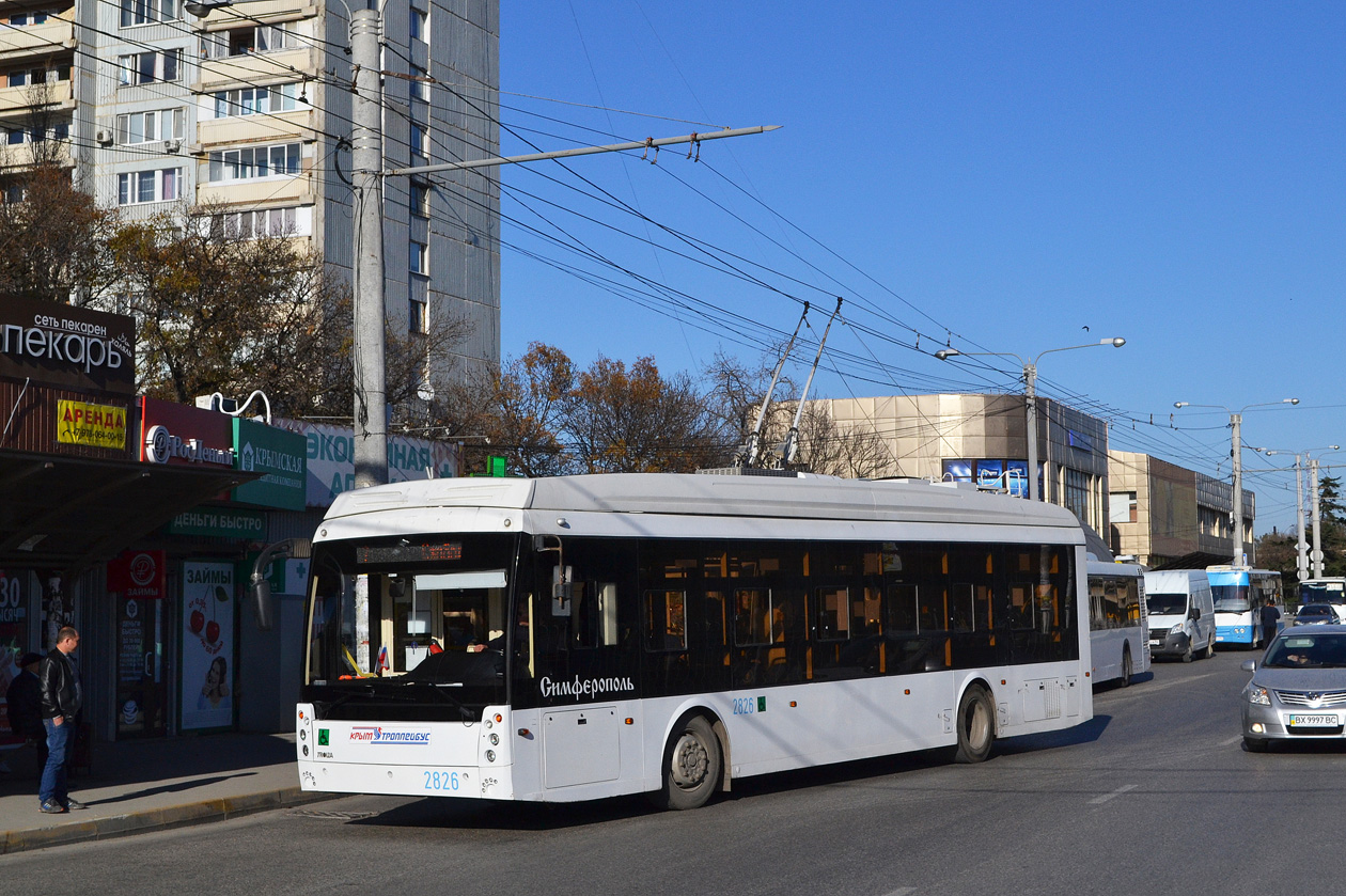 Кримський тролейбус, Тролза-5265.03 «Мегаполис» № 2826