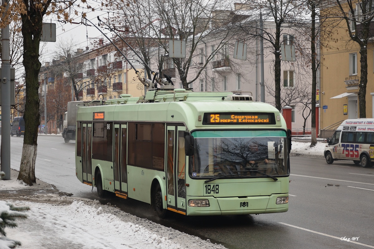 Гомель, БКМ 321 № 1848 Гомель, БКМ 321 № 1848