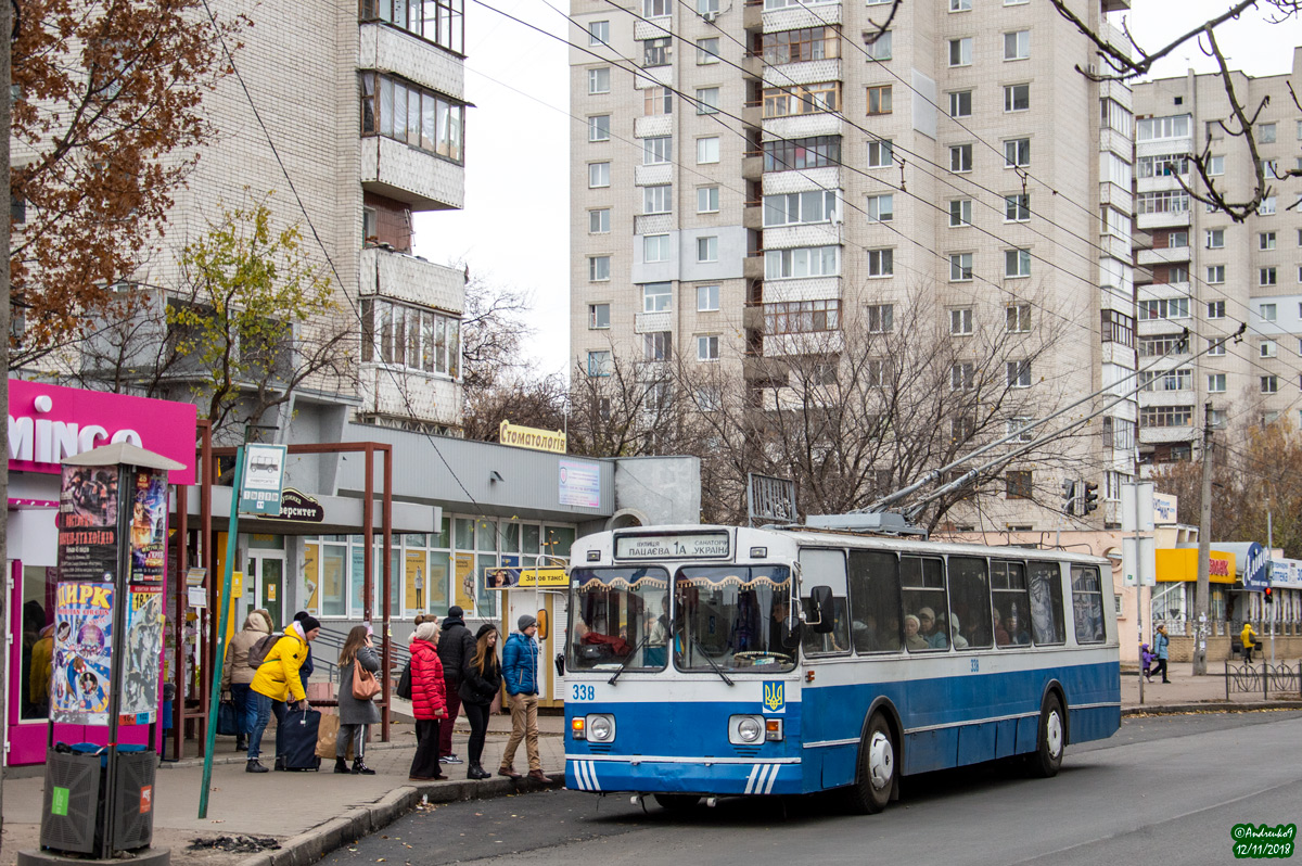 Черкассы, ЗиУ-682В-012 [В0А] № 338