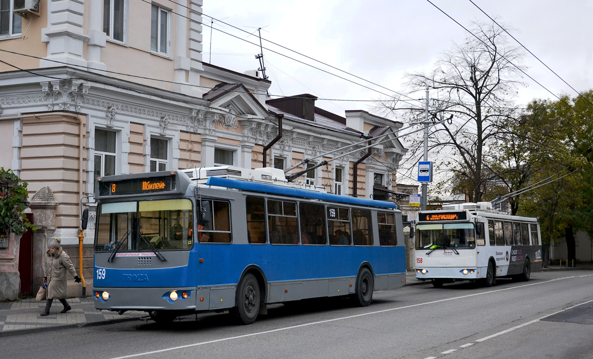 Краснодар, ЗиУ-682Г-016.04 № 159; Краснодар, ЗиУ-682Г-016.04 № 158