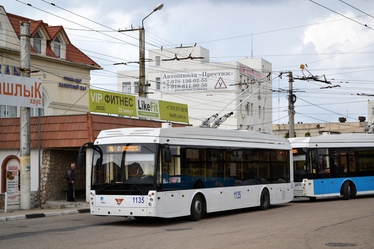 Севастополь, Тролза-5265.02 «Мегаполис» № 1135