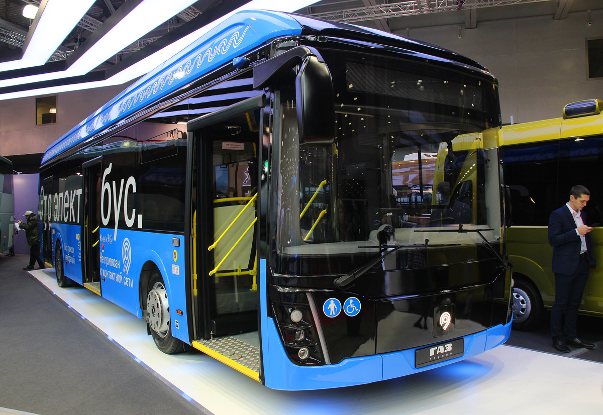 Москва, ЛиАЗ-6274 № 430156; Москва — Международный автобусный салон "Busworld Russia — 2018"