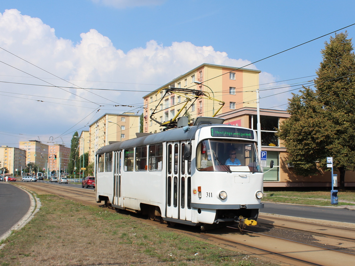 Most - Litvínov, Tatra T3M.3 # 311