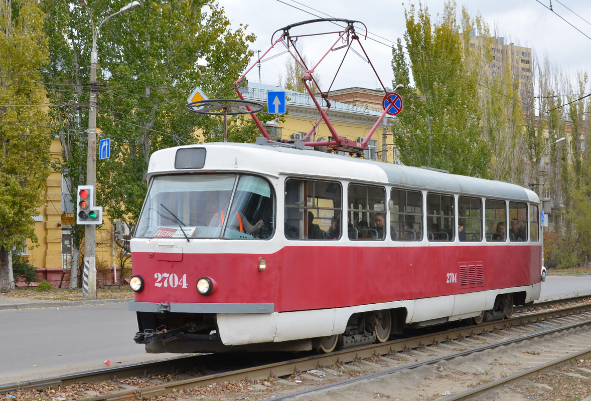 Волгоград, Tatra T3SU № 2704