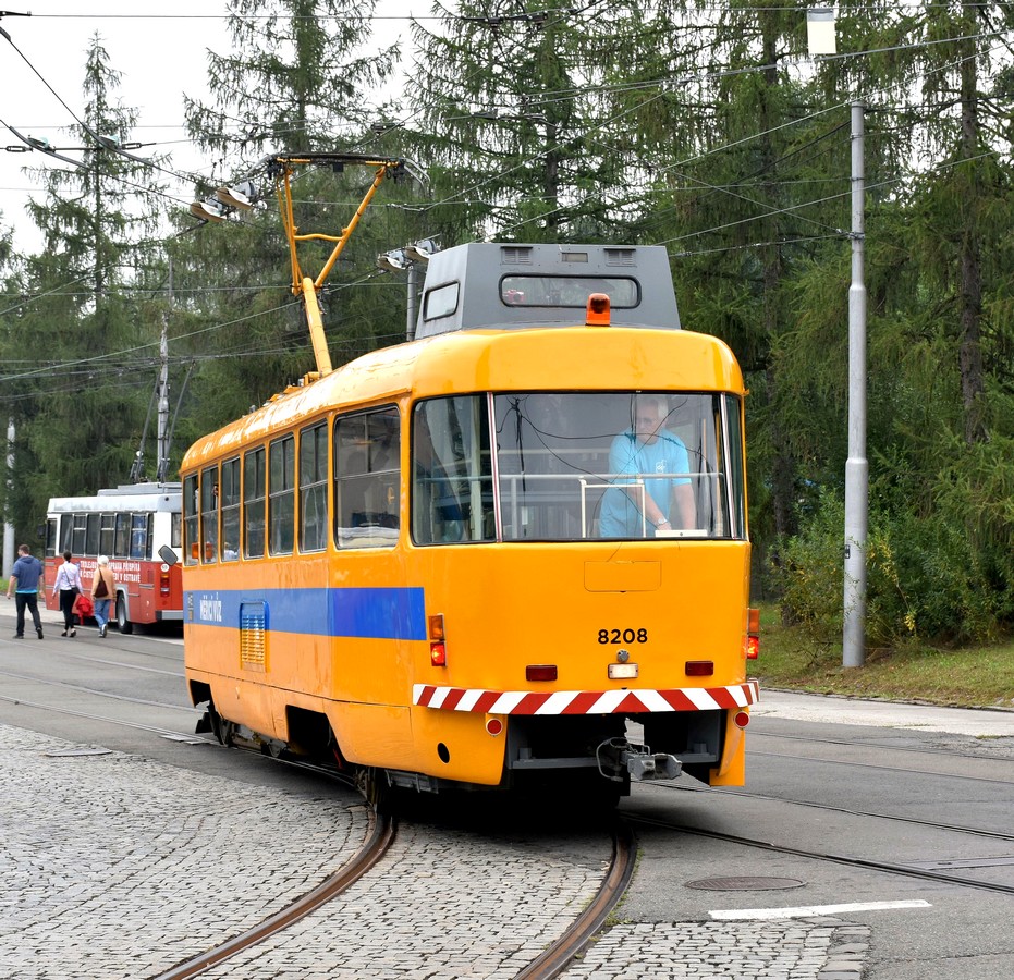 Ostrava, Tatra T3 č. 8208; Ostrava — Ostrava public transport workers' day 2018