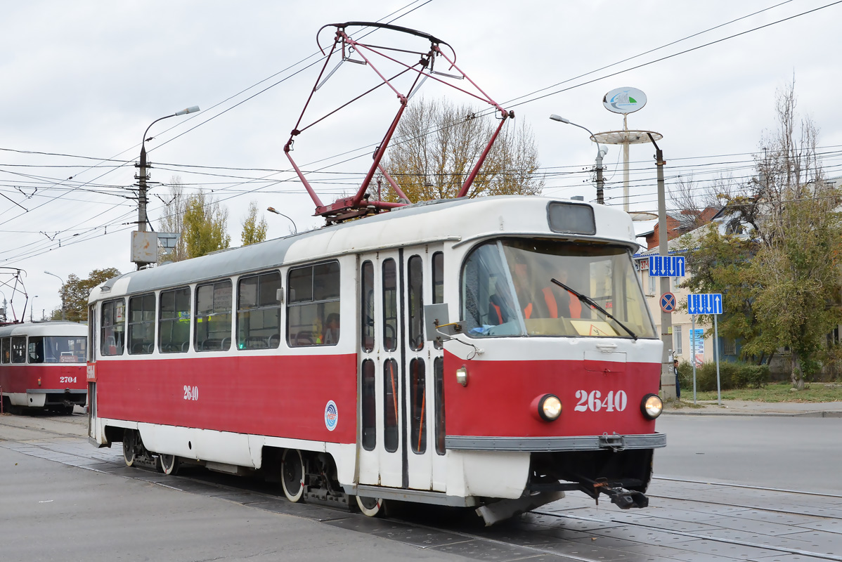 Волгоград, Tatra T3SU (двухдверная) № 2640